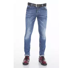 Мужские джинсы слимы голубые CIPO & BAXX