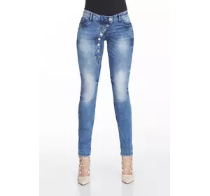 Женские джинсы slim с низкой посадкой CIPO & BAXX